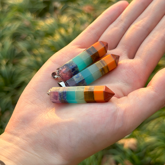 Tiered Energy Tower Necklace